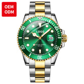 🌊 Water Ghost Quartz Couple Watch